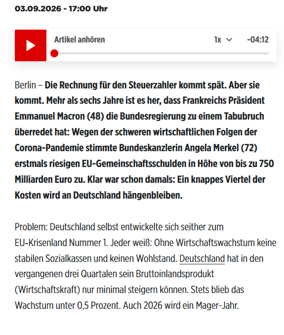 BerndMonster's tweet photo. Wieso erscheinen solche Nachrichten immer am Tag nach der Wahl ? https://t.co/0rA8vLIgpd