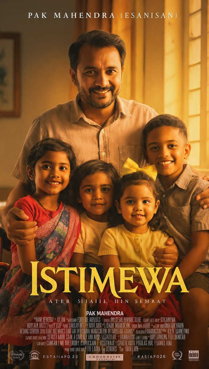 jhojhonsb's tweet photo. [REVIEW] ISTIMEWA (2026)
•Siap-siap Bawa Tisu Kebioskop! 🥹🏡 https://t.co/8hClf8Xhjw