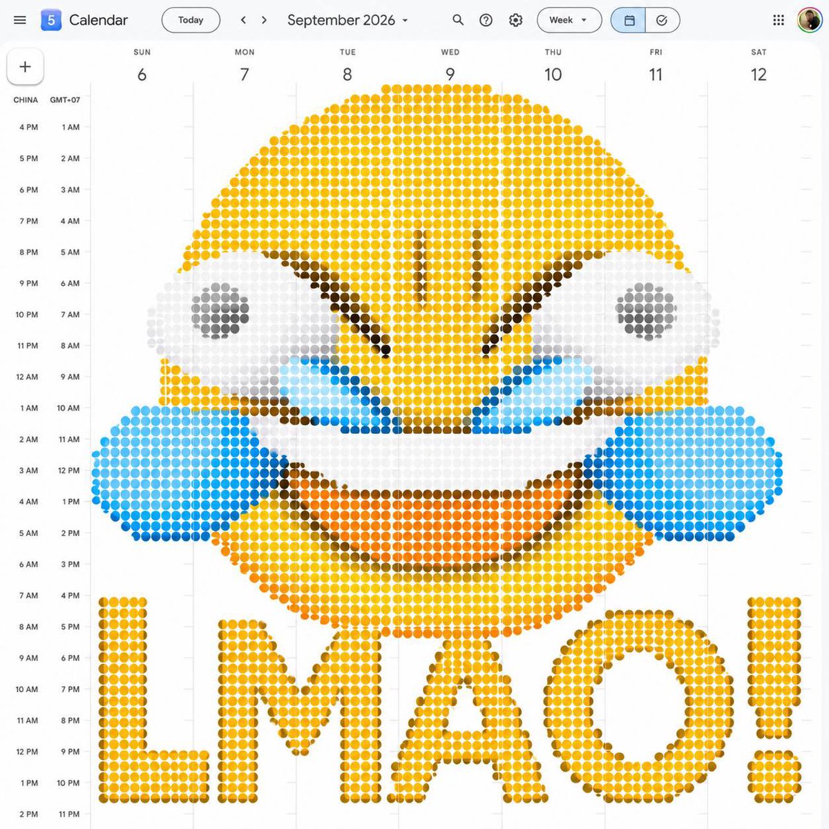 theLMAOcoin's tweet photo. your intern is lazy https://t.co/VmbB8sy8Mn