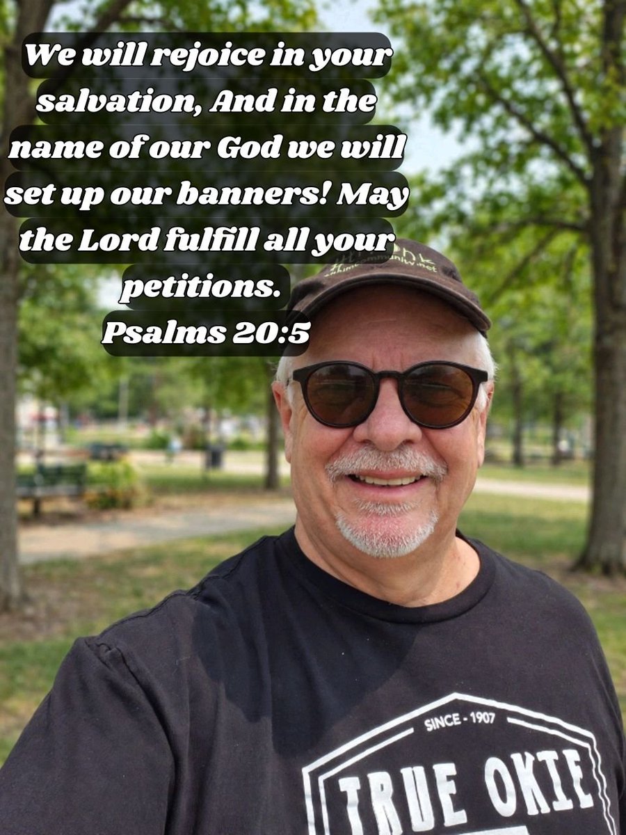 thnkdrctr's tweet photo. Labor Day
May He grant you according to your heart’s desire, And fulfill all your purpose. We will rejoice in your salvation
Psalms 20:4-5 NKJV https://t.co/5dO05dsaT8 https://t.co/rWJvxs3VQ5