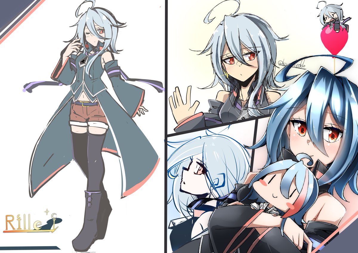 karuteddo's tweet photo. リル姉まとめ絵！ https://t.co/hOFwRGEDQG