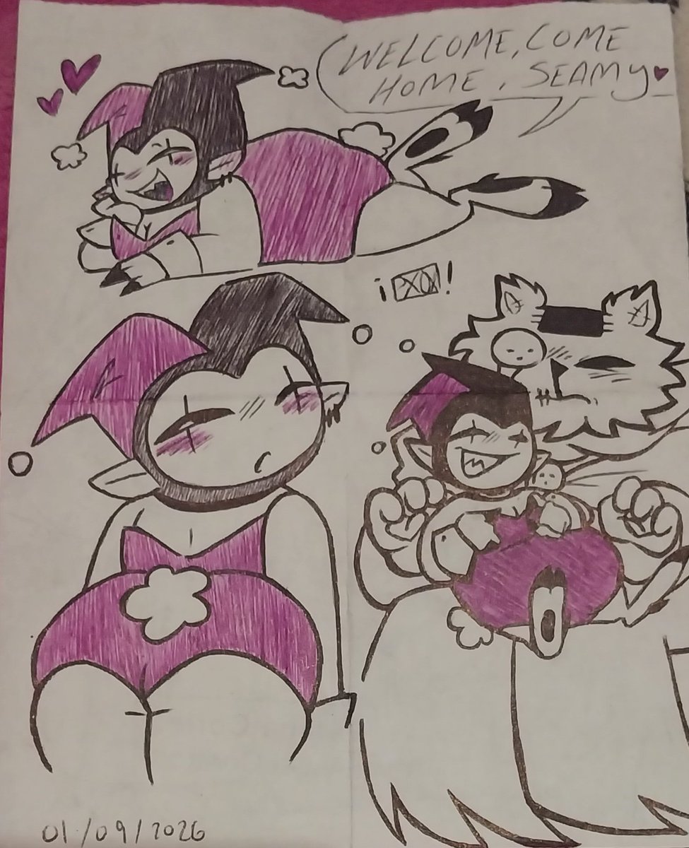pxox1577's tweet photo. Jevil in a bunny suit ig
#deltaruined (?) #seavil https://t.co/WEQrsRjLEW