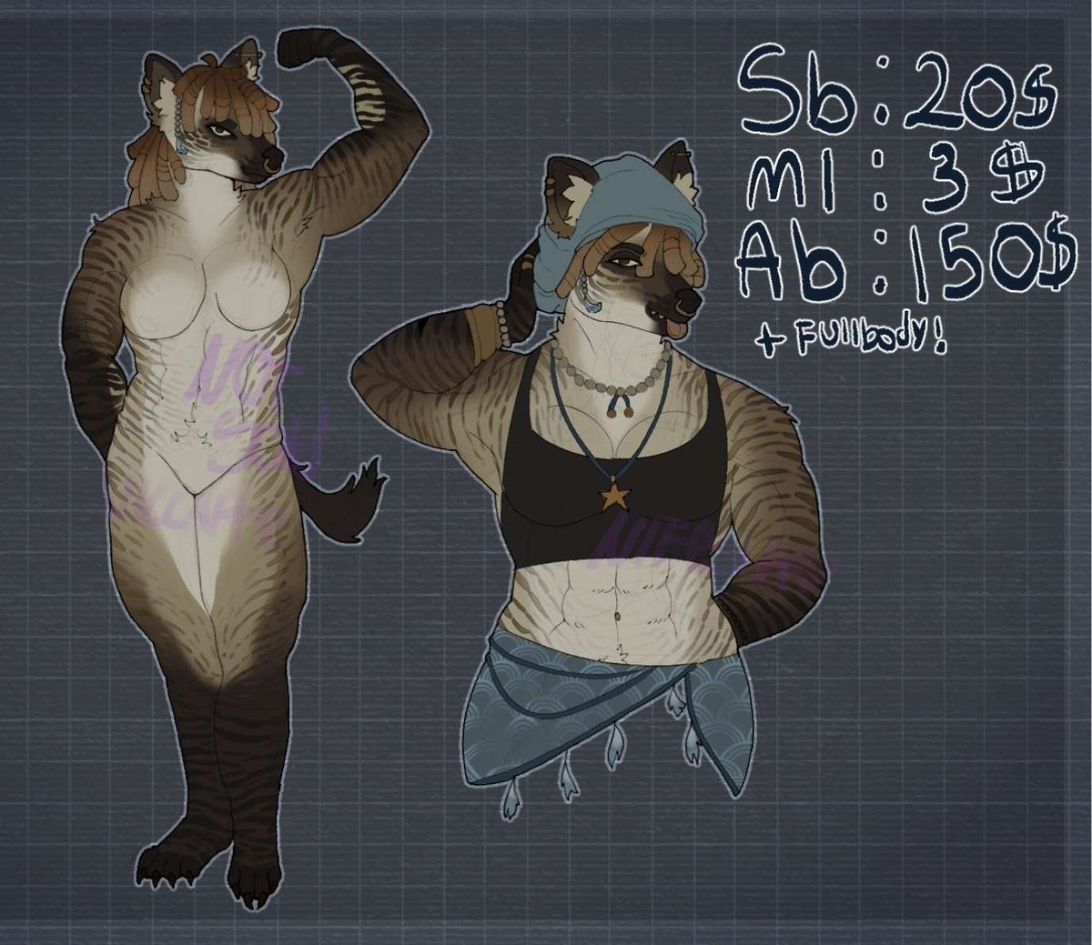 nicol_tea's tweet photo. 𓆩♡𓆪 HYENA ADOPT COLLAB — OPEN! 𓆩♡𓆪
Collab with my bf @viccapre

SB: $20
MI: $3
AB: $150 + extra art

♡ Payment via PayPal
♡ Adopt will close 24 hours after the last offer
♡ Once adopted you’ll receive separate art files and the reference

Interested? Comment or DM me! 💌 https://t.co/p00cfjw2fq