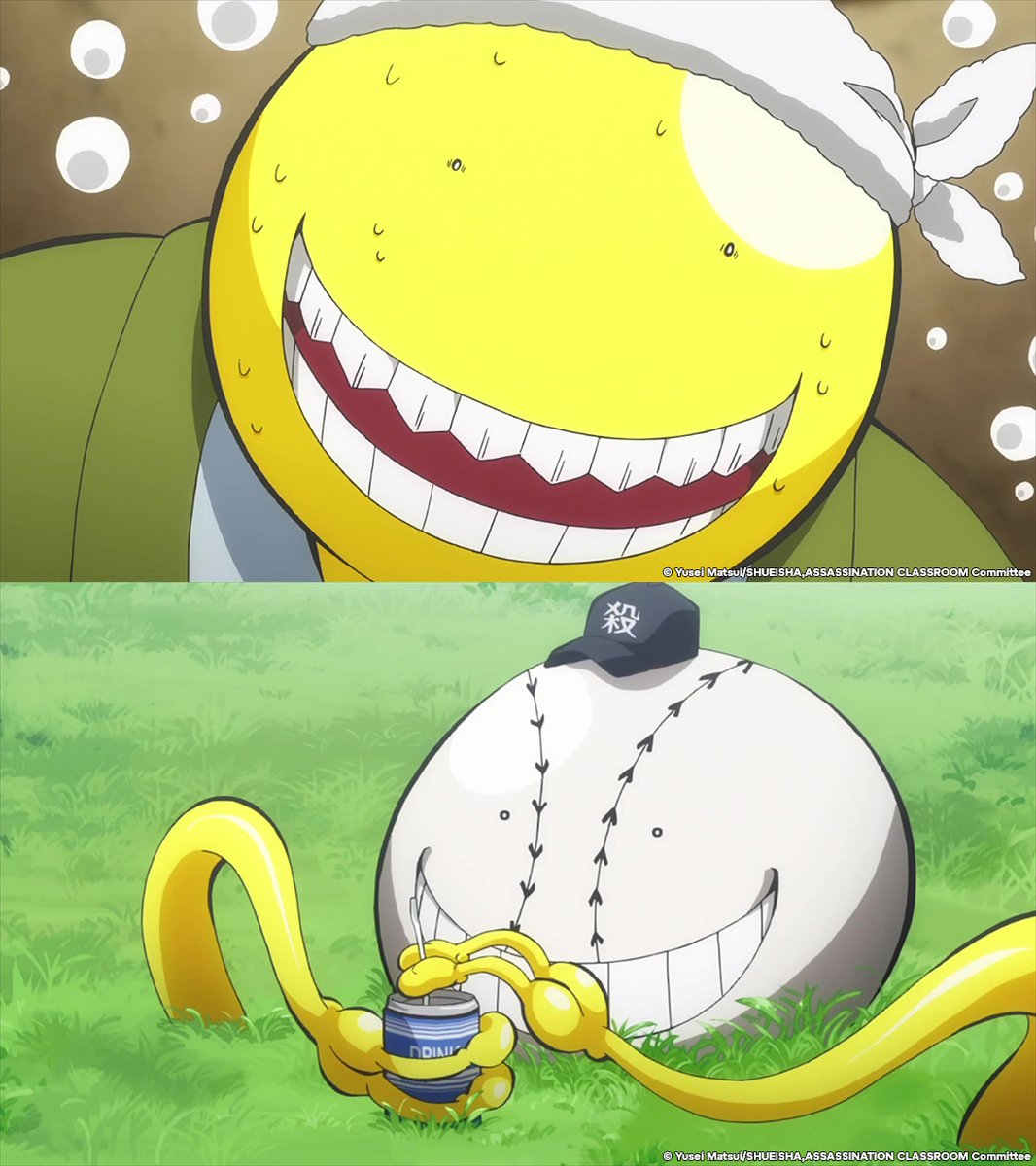 Crunchyroll's tweet photo. Which Koro Sensei are you today? (via Assassination Classroom) https://t.co/EXJZBmdGhf
