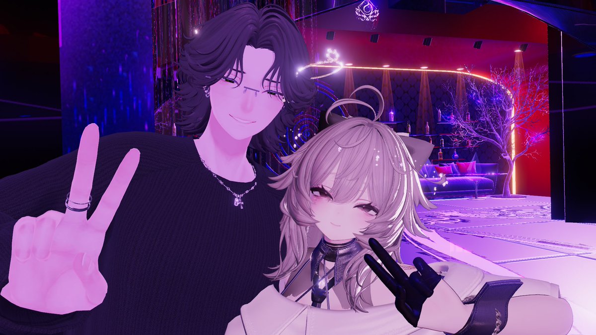 koh_vegl's tweet photo. CLUB SUIENのアフター！
会いに行けてよかったたた

次は本営業の構えです！
#VRC_suien https://t.co/uLkgZNByza