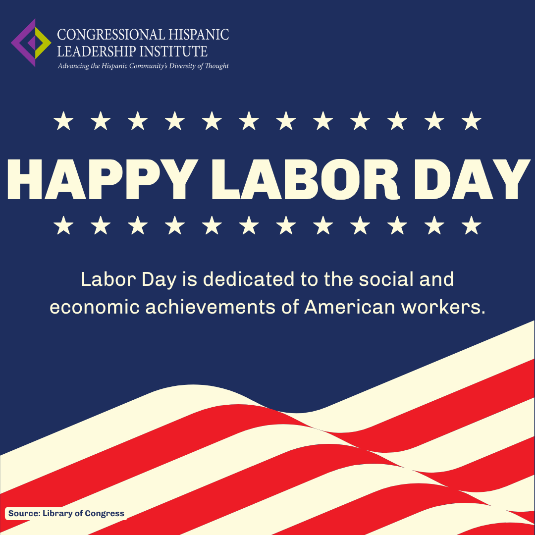TheCHLI's tweet photo. CHLI celebrates this Labor Day by highlighting the contributions, dedication, and perseverance of workers who are strengthening our communities and moving our nation forward. Labor Day is a day to recognize the achievements of American workers and honor the dignity and value of hard work.

As we celebrate, we are reminded that opportunity and leadership are built on the contributions of generations who have paved the way for those who follow. From all of us at CHLI, we wish you a safe, meaningful, and happy Labor Day! 

 #LaborDayCelebration #LaborDayHonors #AmericanWorkers