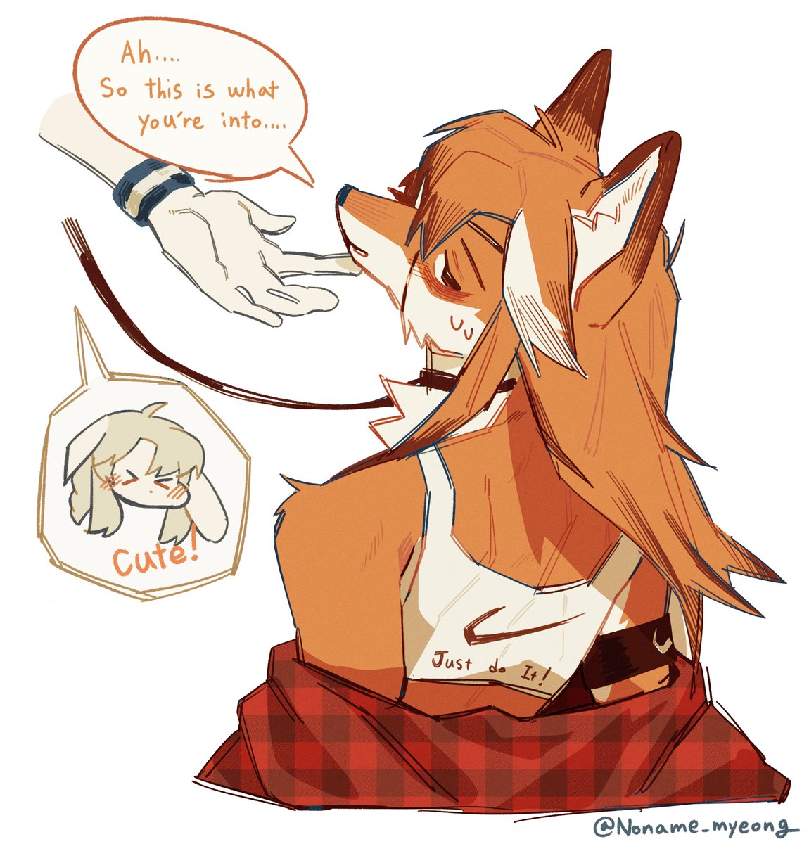 Noname_myeong's tweet photo. Found a drawing from a year and a half ago! https://t.co/jjzOPexXJg