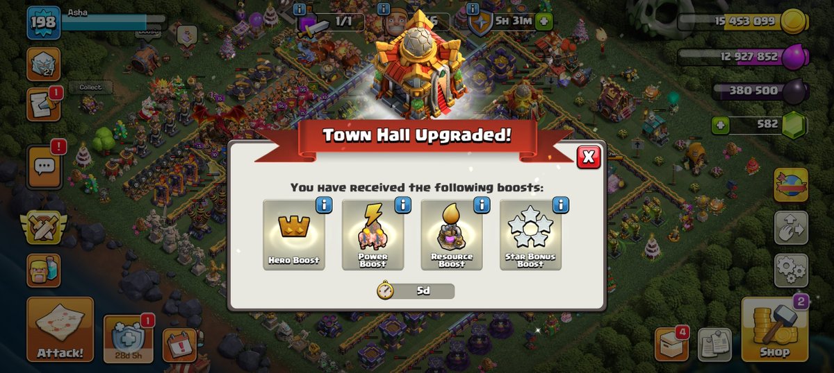 itsahannn's tweet photo. Ganti bulan, ganti TH, ganti liga 🔥
#clashofclans https://t.co/m49zzh6D5R