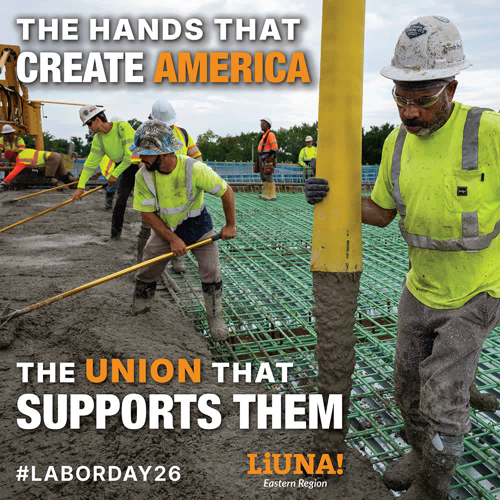 NJLaborersPAC's tweet photo. 💪 #LaborDay is OUR day, brothers &amp; sisters!

OUR skilled hands build America, w/support &amp; protection from OUR #Union, @LIUNA!

Enjoy YOUR day, the worker's day, in good health. https://t.co/I3IgBQ1NV7