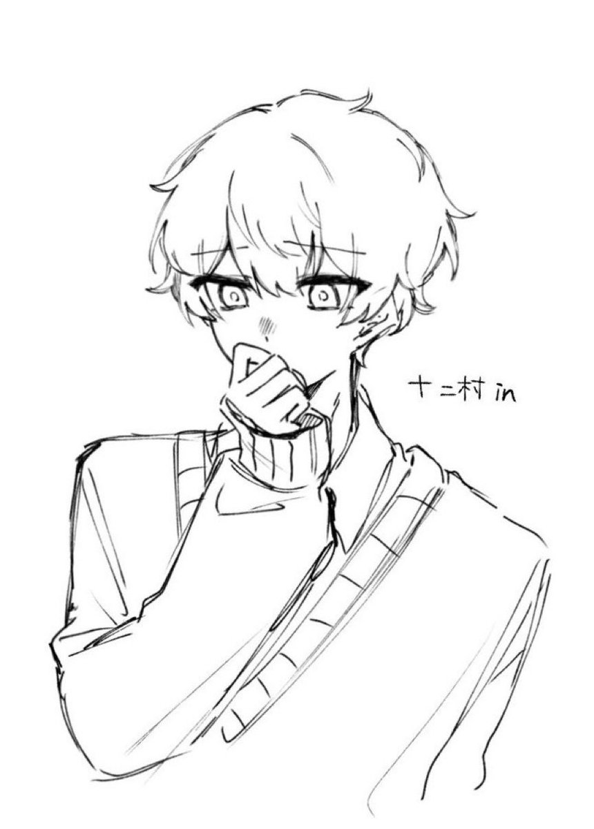 mmnn_3443's tweet photo. 鍵で出してた絵！
入れ替わりと照れ村 https://t.co/rHjUYCBsgI
