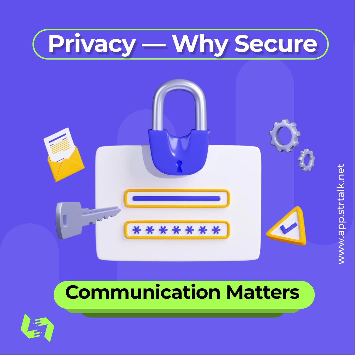 SourcelessB's tweet photo. People speak differently when they feel watched. That’s the chilling effect. Private communication is about more than data security.
StrTalk doesn’t keep conversation content in a permanent central archive.
#StrTalk #Privacy #SourceLess https://t.co/Nup2zNAOFb