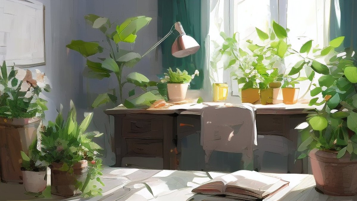 blooa322509's tweet photo. Elevated my desk space this weekend—minimalist setup, full of plant vibes and that cozy work-from-home feel. Small changes, big mood boost https://t.co/mTfFEDAl1m
