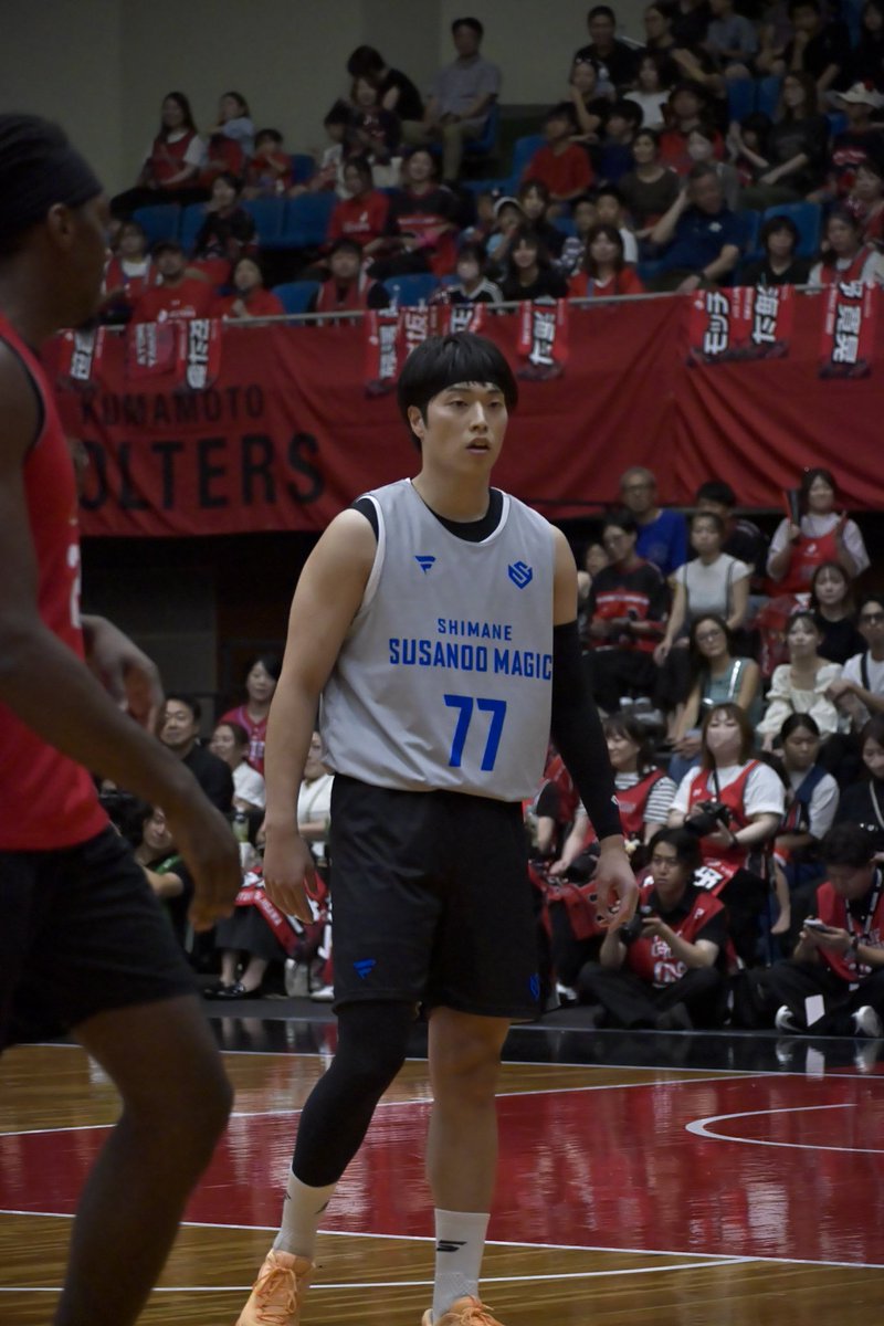 susa_magic7's tweet photo. 2026.09.06
熊本地震復興支援プレシーズンマッチ
熊本vs島根
#島根スサノオマジック
#岡田侑大 https://t.co/cReUZOfjoM