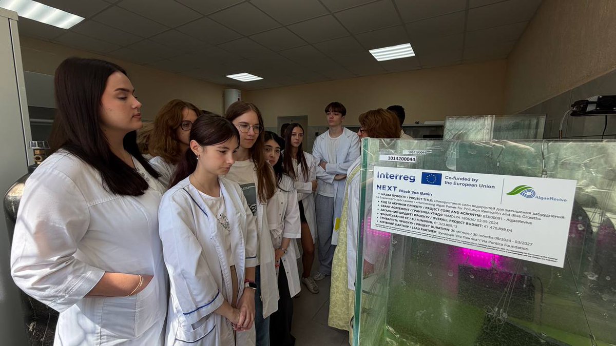PonticaVia69014's tweet photo. Via Pontica Foundation is pleased to see AlgaeRevive pilot research shared with stakeholders in Odesa, including work on Chlorella vulgaris and its potential for cleaner aquatic ecosystems.

Read more on the Algae K-Hub:
https://t.co/n4n0a9I8DE https://t.co/QnPQIWMpt9