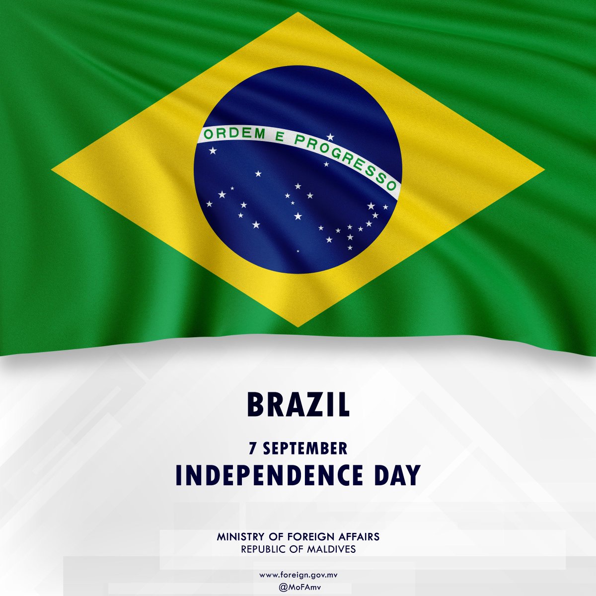 MoFAmv's tweet photo. Minister Iruthisham sends Independence Day greetings to the Foreign Minister of Brazil

📃Press Release | https://t.co/JbFs9Da3uY https://t.co/GBOHeTDhMx