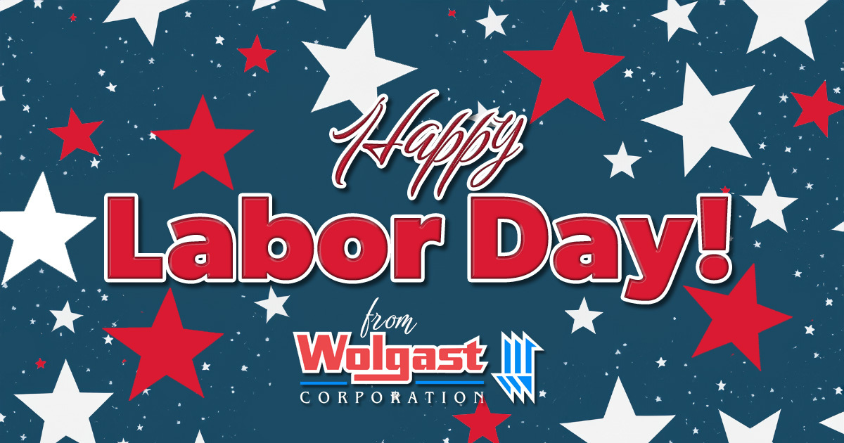 wolgastcorp's tweet photo. Shoutout to our incredible team! This Labor Day, we want to recognize the passion and hard work of everyone who makes Wolgast so special. And we wish everyone a safe and relaxing holiday weekend! https://t.co/lDui32pm81
