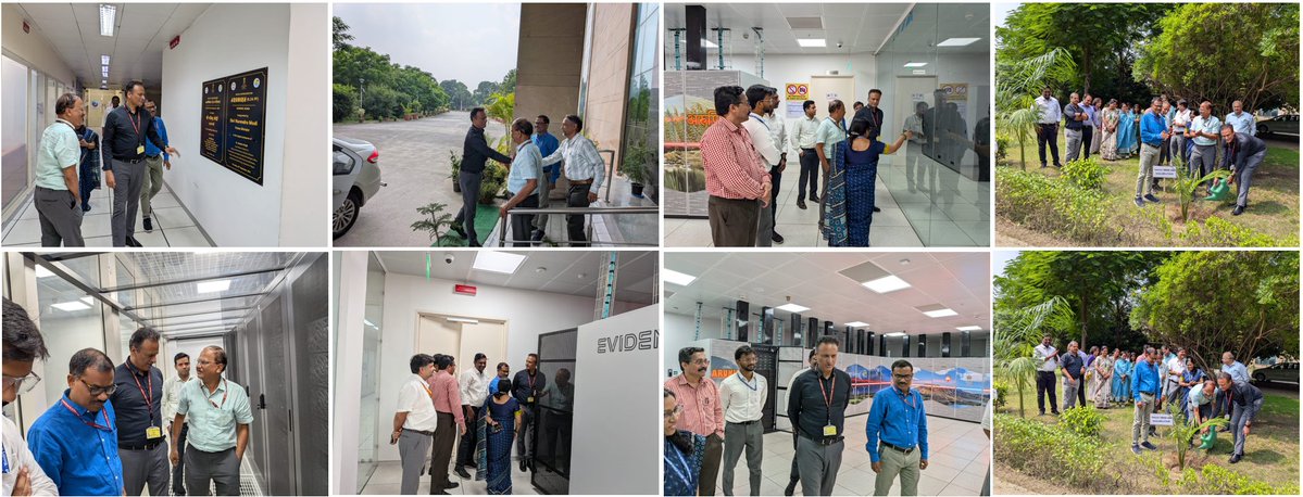 ncmrwfmoes's tweet photo. Dr. T. Srinivasa Kumar, Secretary, MoES, made his first visit to NCMRWF after taking charge as Secretary. During the visit, he interacted with NCMRWF scientists and discussed the Centre’s ongoing research and operational activities. https://t.co/qkQGfbLwGK