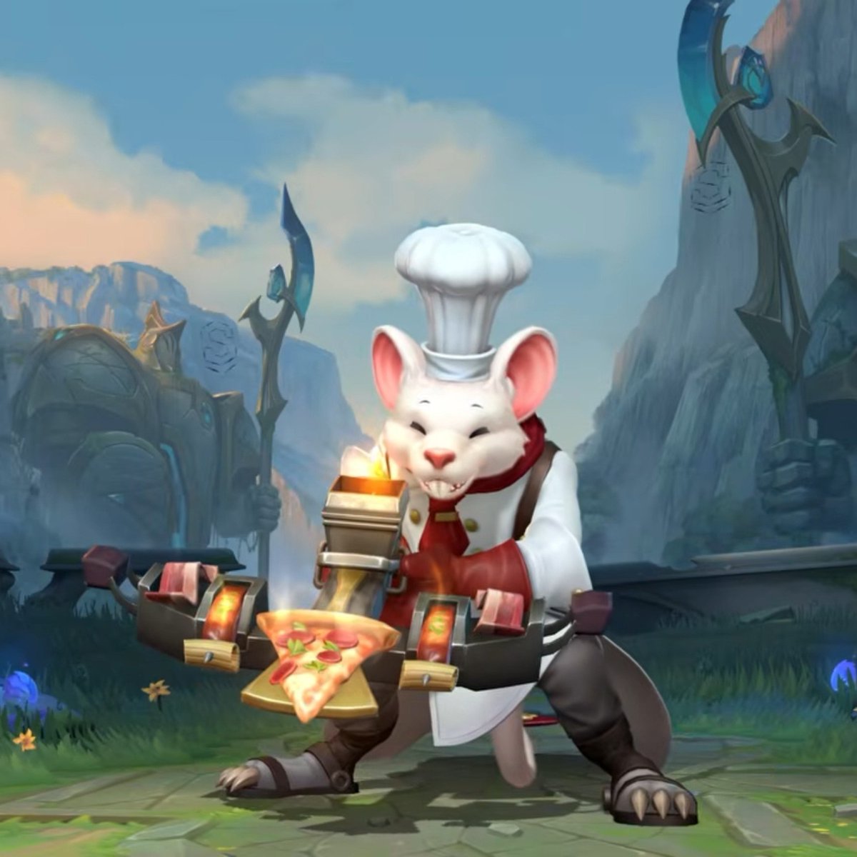 ArenaXWiccano's tweet photo. 🚨 TWITCH CHEFE DE COZINHA (RAT CHEF)

Confira a nova skin de Twitch!
A skin será lançada na china dia 8 de Setembro! https://t.co/5fc4ssuTpH