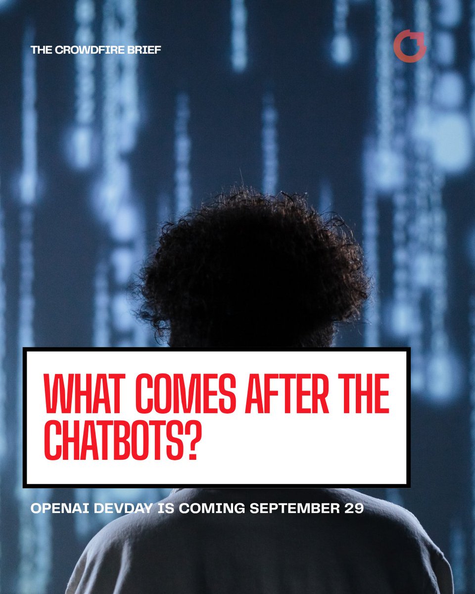 Crowdfire's tweet photo. With OpenAI’s DevDay coming up on September 29, the spotlight is shifting from AI that can answer questions to AI that can actually build, code, automate and get things done.

And that raises a bigger question:

Are we entering the era of AI products built by developers, rather than AI products built by AI companies?

We’re about to find out.

What would you build if AI could handle the heavy lifting? 👇