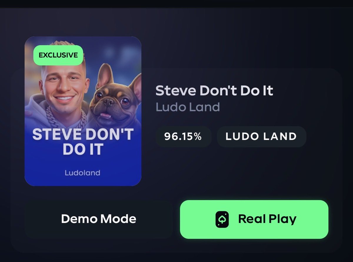 kingadukes's tweet photo. $500 GIVEAWAY (challenge)
 FOR CODE “steve” players

‼️Like-RT-Follow‼️

Starting now ending on Friday at 9PM EST
Reply to this tweet with a screenshot showing the bet ID of your highest multiplier on @gamdom exclusive “STEVE DON’T DO IT” and your code “steve” gamdom username.

Highest multi wins can be any bet size GLGLGL💚