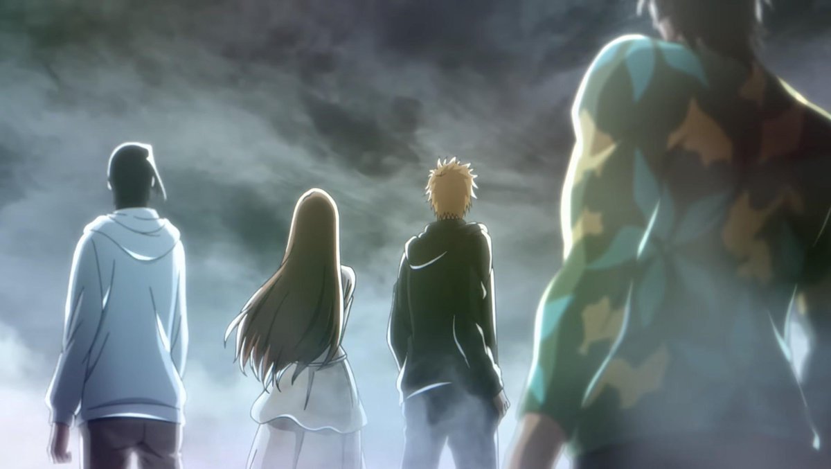 liziehime's tweet photo. Did they just make Chad stand at the back, staring at his friends backs to show he hasn't caught up to them yet?? 😭😭 https://t.co/V9RmWS0UDG
