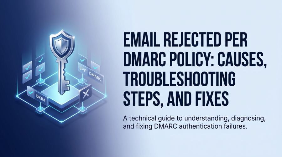 DmarcReport97's tweet photo. 📬 DMARC rejecting your emails? Pinpoint SPF, DKIM &amp; alignment issues.

🧩 Resolve authentication gaps and boost email deliverability.

🧭 Explore the causes, fixes &amp; troubleshooting steps: https://t.co/DXmlMFnoxQ

#DMARCReport #CyberSecurity #EmailAuthentication #DMARCMonitoring https://t.co/uTB4MQYM1l