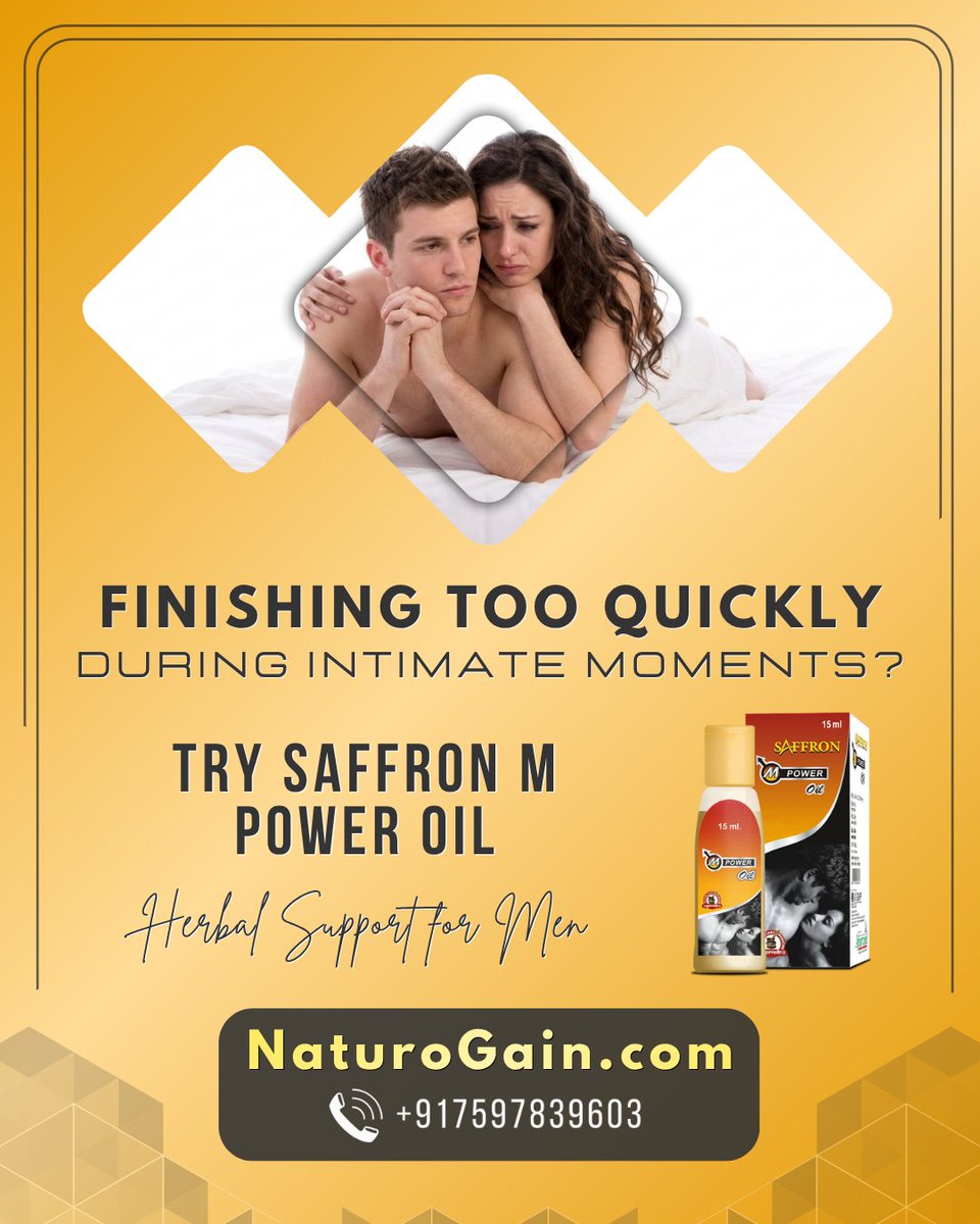 shaun__walker's tweet photo. Best Herbal Oil to Last Longer in Bed Naturally for Men

Find out👉 https://t.co/ydxL8GZcSp

Saffron M Power Oil is a herbal blend crafted to support firmness, blood flow, and steadier control with consistent use.

#maleendurance #mensvitality #menhealthcare #malesupplements https://t.co/Xcndg2z2Sv