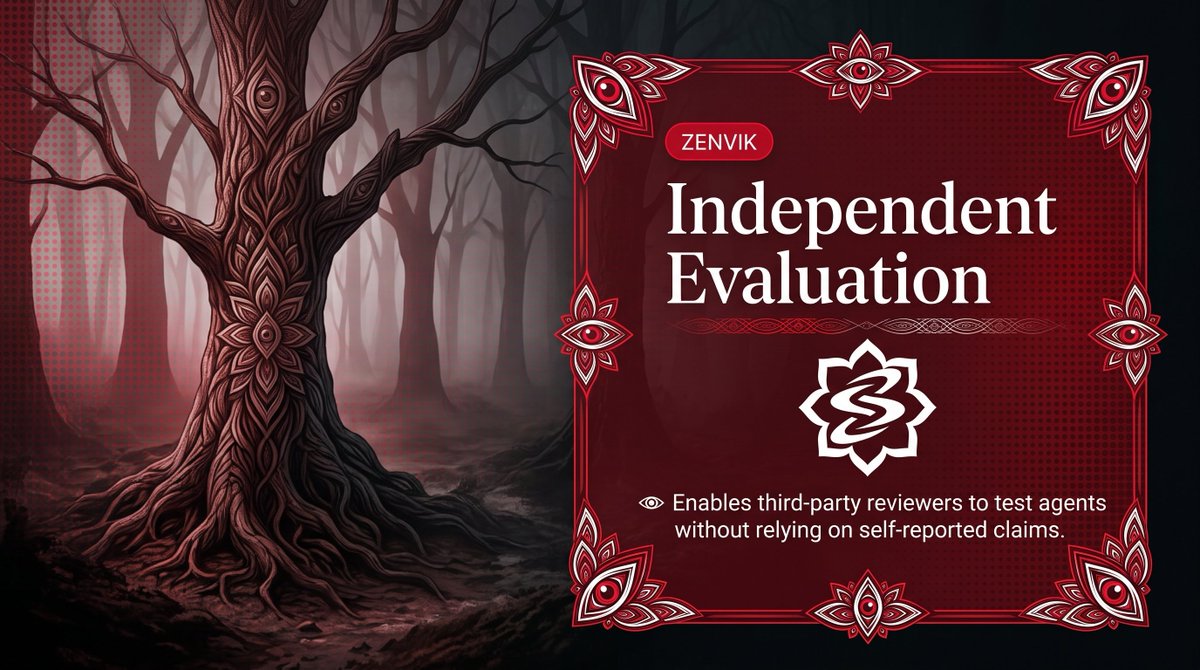 ZenvikBench's tweet photo. Trust becomes stronger when evaluation is independent.

Zenvik enables third-party reviewers to test AI agents without relying solely on self-reported performance claims.

Real testing creates better evidence. https://t.co/KxkiqEjaiF