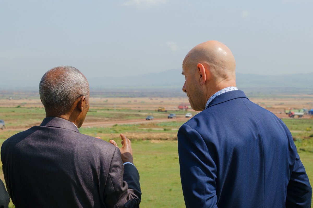 AsstSecStateAF's tweet photo. Assistant Secretary Garcia met with Ethiopian Airlines CEO Mesfin Tasew to deepen commercial aviation ties and the airline’s longstanding relationship with Boeing. The Assistant Secretary is committed to ensuring American investment and technology is the foundation of the Bishoftu International Airport. As part of our commitment to that vision, U.S. Development Finance Corporation aims to deploy a sizable investment to promote lending to small and medium enterprises associated with the airport and its surrounding area to promote growth and spark new development that will provide true non-stop flights between the United States and Ethiopia while creating jobs for the people of both countries.
