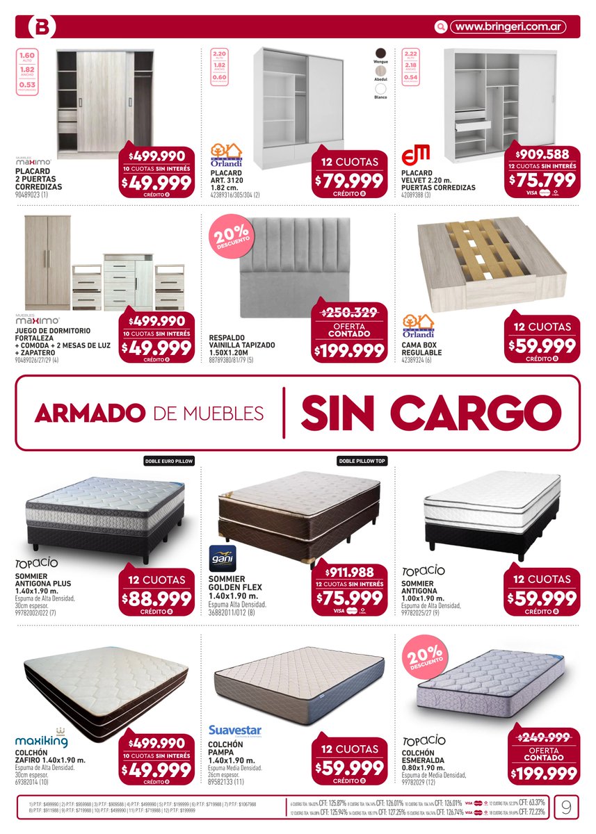 DiarioInfonueve's tweet photo. ¡Equipá tu casa de la forma más conveniente! 💳🙌

Aprovechá estas promos increíbles en Bringeri:
✨ Hasta 30% OFF y 12 cuotas sin interés en TODOS los productos.
✨ O 24 cuotas fijas con tu crédito personal.

📍 Libertad 754
📲 Escribile a Juan: https://t.co/f8x2gU9h2K
#Bringeri https://t.co/Gkdi9PCJr9