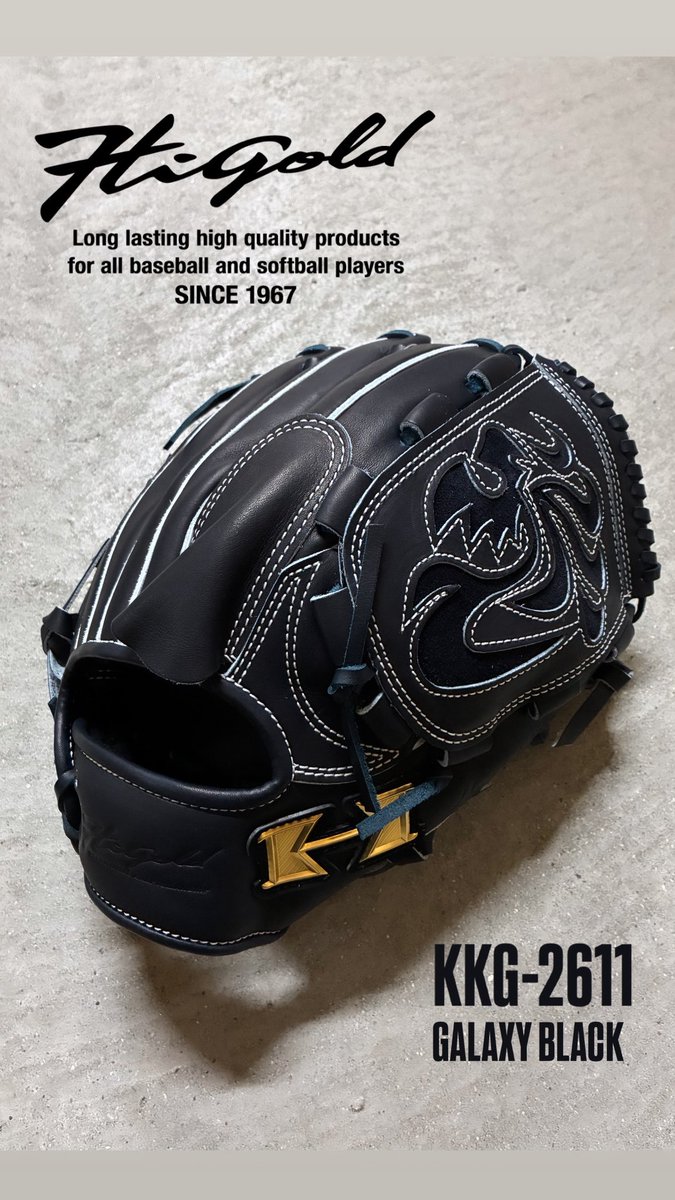 HIGOLD_PR's tweet photo. ⋰
心極 一般硬式用グラブ
KOKOROKIWAME
⋱
★KKG-2611(LH/RH)
EC:https://t.co/uRkdg2zMAs
Amazon:https://t.co/53UWzSmYpw
・Color:GALAXY BLACK
・Position:Pitcher
・Length:29.0cm/11.41inch
・Price:¥52,000+tax
・For Hardball Baseball
#ハイゴールド
#higold
#hgamazon
#higoldec https://t.co/cXI0r8ZERv