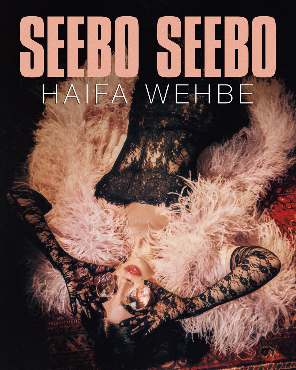 HaifaWehbe's tweet photo. MEGA HAIFA 3 has more to say 💿🔥 
SEEBO SEEBO?… you know the name!
Now get ready for the attitude 😊🎶

#SeeboSeebo #MegaHaifa3 #HaifaWehbe 
#سيبو_سيبو #هيفاء_وهبي https://t.co/EXXOnmEd4Y