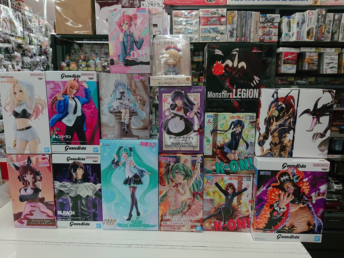 Freaks1104's tweet photo. 【スーパーフリークス土佐道路店】
～本日のベスト・オブ・買取～ 
「プライズフィギュア」の買取が来ました‼️
各作品のプライズフィギュアがいくつか入荷しています‼️
お求めの方は是非、当店へお越しください‼️
#リサイクルショップ https://t.co/jLKufapzU0