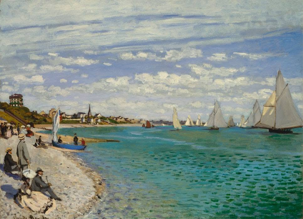 fraveris's tweet photo. Claude Monet (1840-1926)

Regatta at Sainte Adresse 1867 https://t.co/LmbOeaplcj