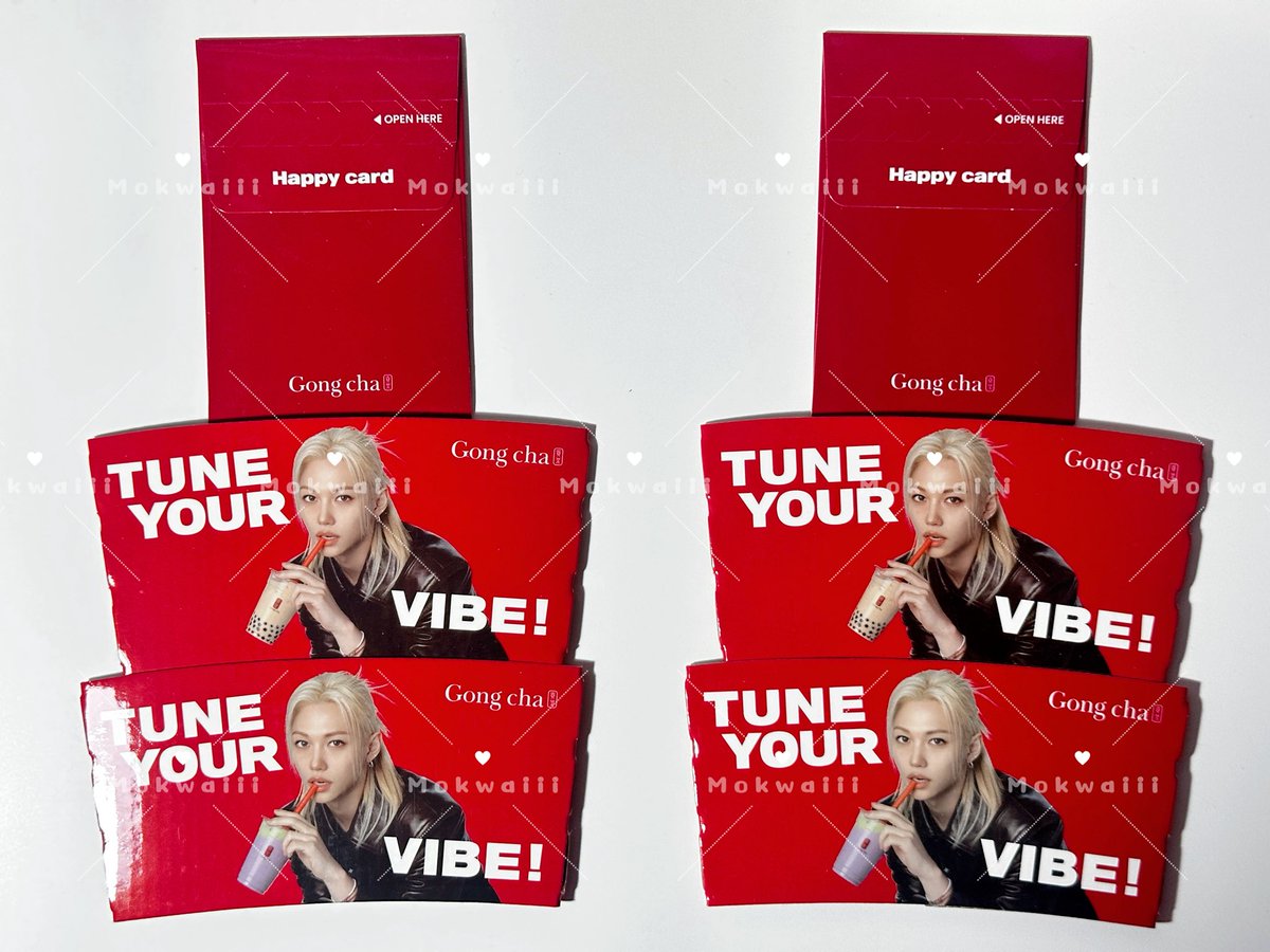 ___mokwaiii's tweet photo. 🎂🐥 HAPPY BIRTHDAY FELIX
สุ่มแจก Set Gong Cha 🧋#HappyFelixDay
Felix Voice Keyring , Happy Card , cup sleeve 4 แบบ 1 รางวัล
Happy Card , cup sleeve 4 แบบ 1 รางวัล
Happy Card , cup sleeve 2 แบบ 2 รางวัล
กติกา : รีทวิตโพสต์นี้ และ ไม่เคยหยิกหลังน้องหลิก 😉 สุ่มคืนวันที่ 15.09 ส่งฟรี ไม่มีค่าใช้จ่ายใดๆค่ะ