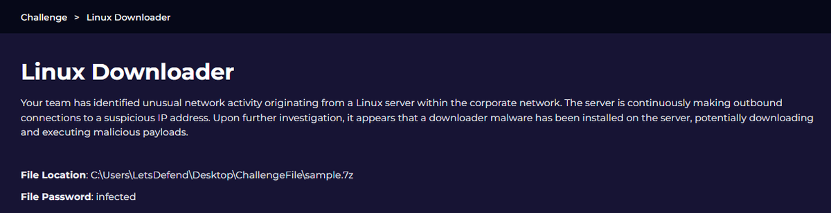 0xAshvin's tweet photo. A 9 KB ELF with a simple job: connect, download, XOR, execute.

Reverse-engineered a Linux downloader in Let’sDefend using DIE + Ghidra. Found the C2 IP, syscall, XOR key, execution flow, and a suspicious [kworker/0:2] disguise.

Tiny binary. Big problem.

https://t.co/tTzHOZsczD https://t.co/LQJ3UNTLZg