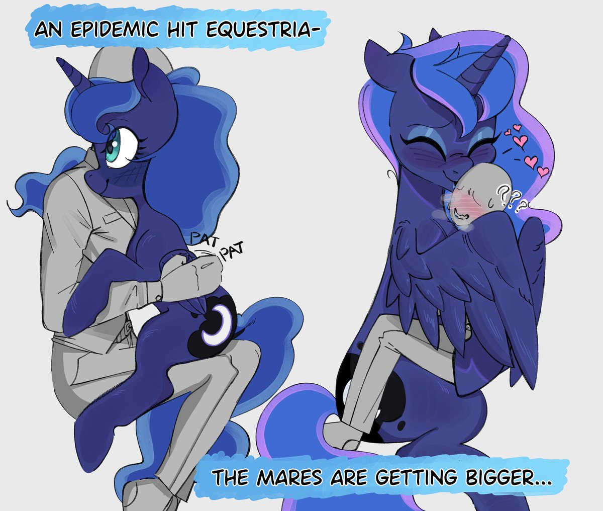 MagnetStuff's tweet photo. Super degenerate Luna doodle for sickos before bed. https://t.co/FzUspKKLvY