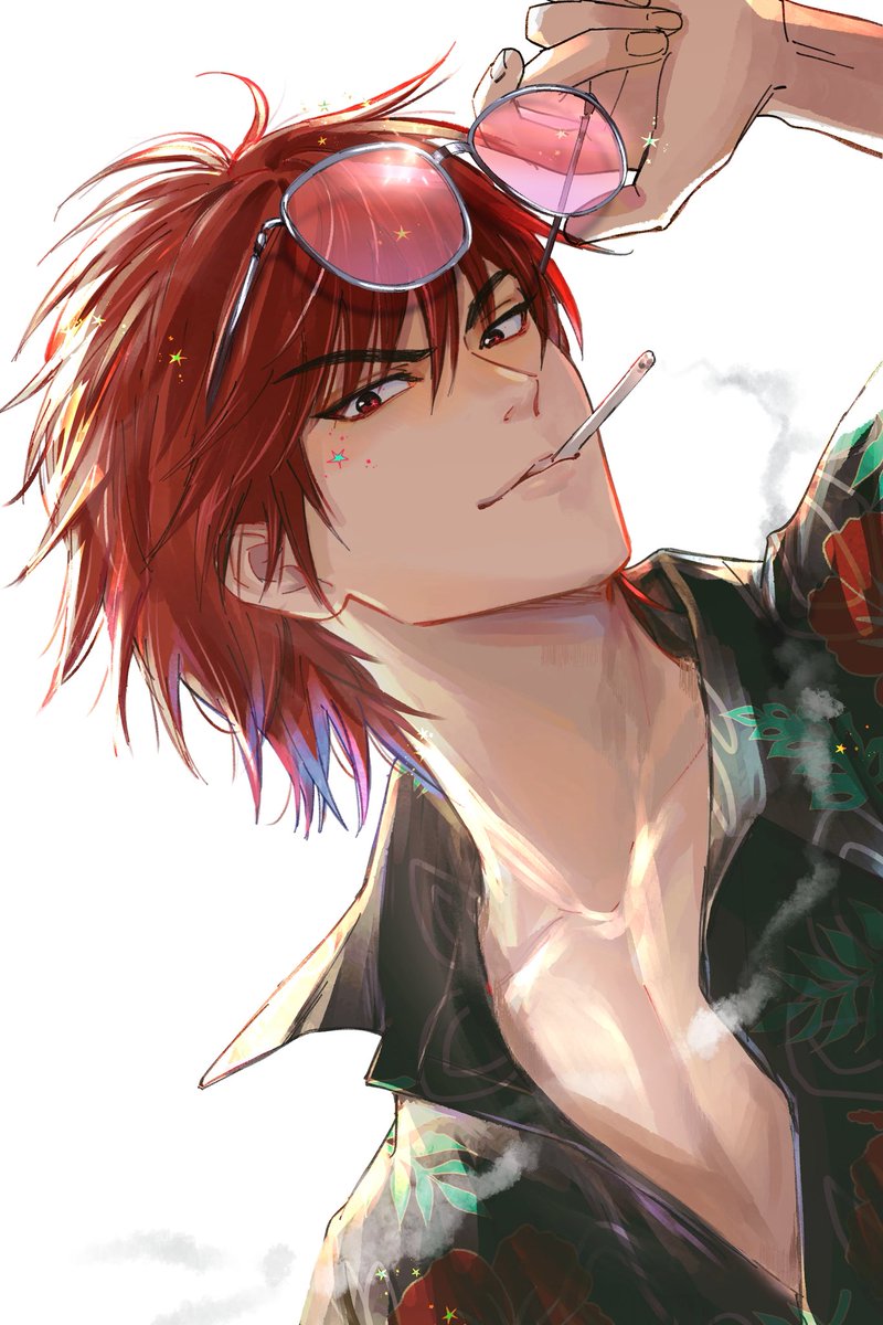 comu_e_kaku's tweet photo. 冬生まれなのに夏が似合う加賀鉄男 https://t.co/rr6FeqOZpi