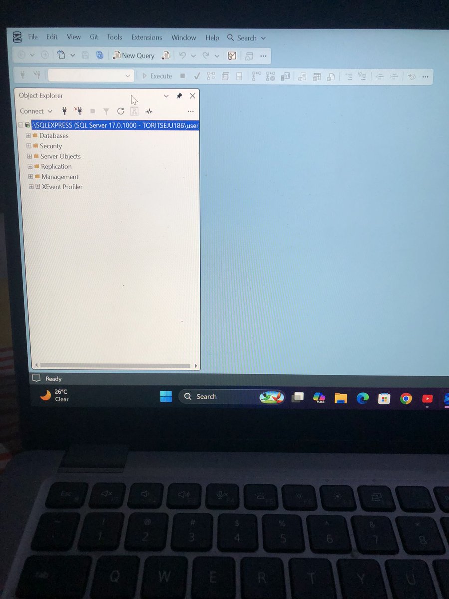 Toju183's tweet photo. Today, I started learning SQL from the fundamentals. I’m learning how to work with data, ask better questions, and turn raw information into useful insights. I’ll be sharing what I learn as I grow. What SQL topic do you think a beginner should master first?
#SQL #DataAnalytics https://t.co/YIRW9TNUNS