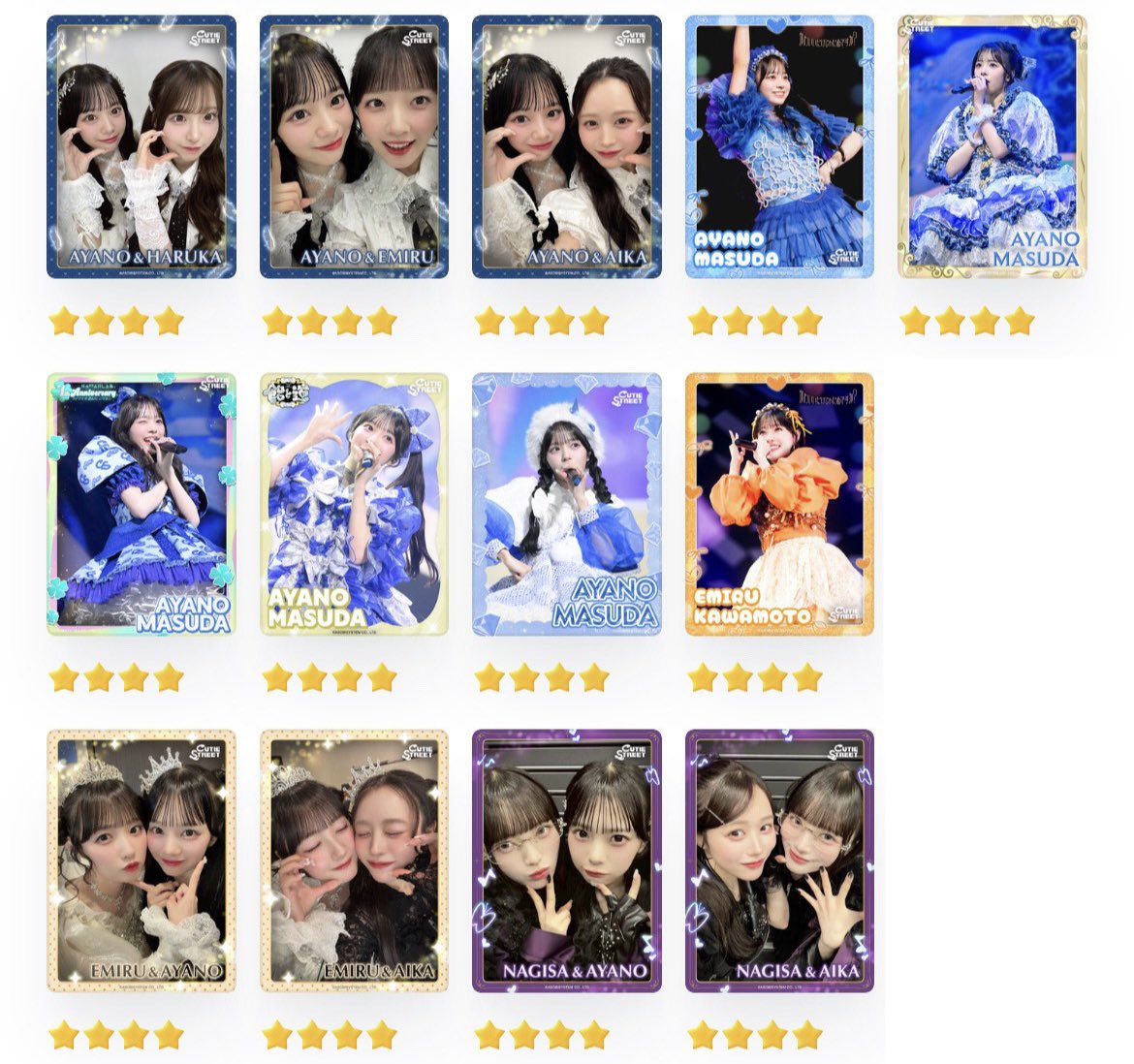su_chimaCS's tweet photo. リアルトレカ 交換
 #sukisukiトレカ  
#カワラボトレカ  
#すきすきトレカ 

譲:画像1-3
求:画像4佐野愛花 増田彩乃 古澤里紗 各1枚
　 又は定価+代行費200円+送料

◎買取の場合、9/11昼12時までにPayPayにて先払い、住所交換お願いします🙇‍♂️
◎郵送のみになります。
お声がけお待ちしております🍀 https://t.co/PqXOWcTx6Z