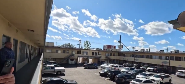 EricLDaugh's tweet photo. 🚨 IT'S OFFICIAL: A swath of California hospice providers have FLED the motel complex where Nick Shirley personally stormed in and exposed

There were over a dozen there

That's an admission: THE WHOLE THING WAS FRAUDULENT!

No wonder Gavin Newsom and Bonta had to pass the Stop Nick Shirley Act. He's too effective! @nickshirleyy @Brookerteejones