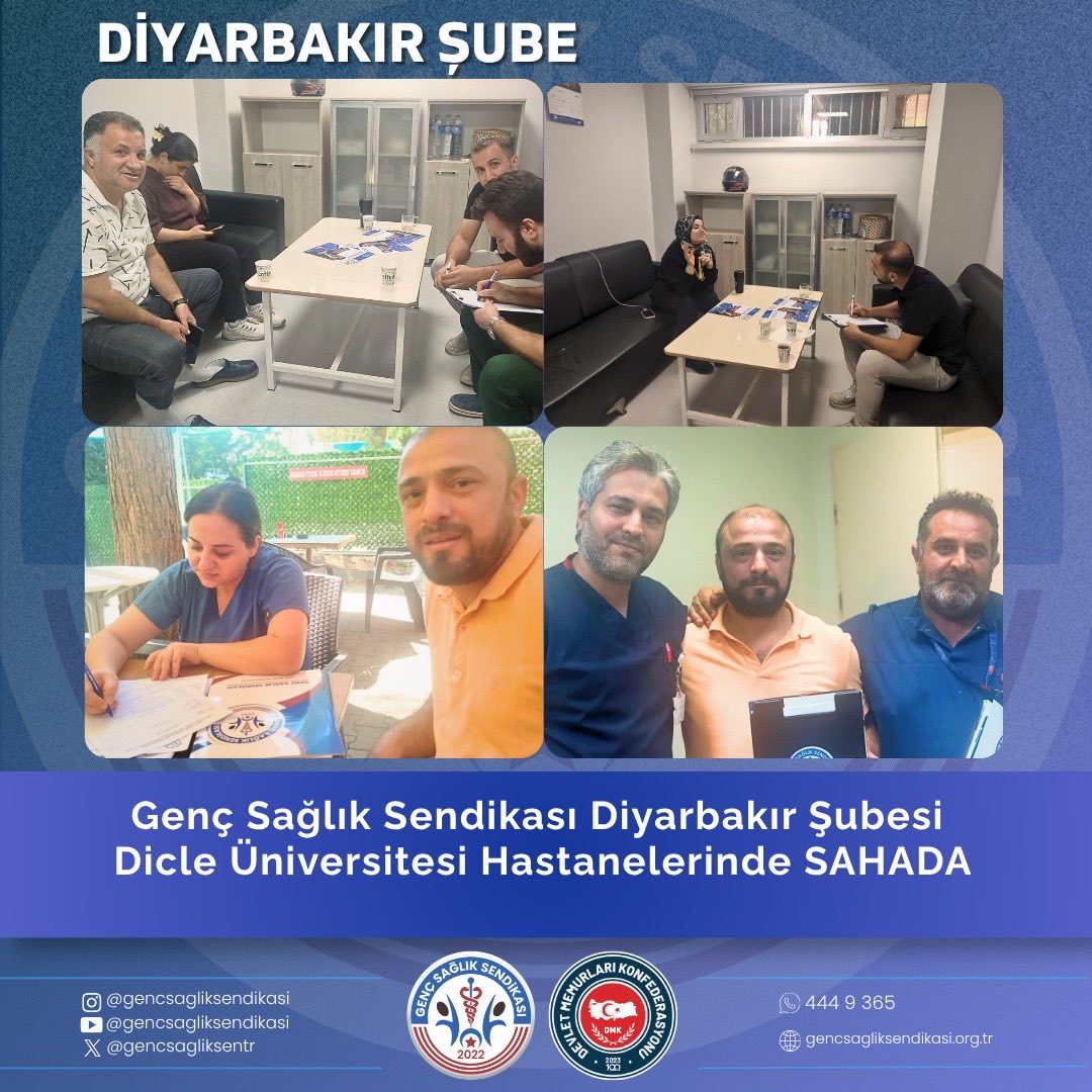 gssdiyarbakir's tweet photo. Genç Sağlık Sendikası Diyarbakır Şubesi
Dicle Üniversitesi Hastanelerinde SAHADA https://t.co/GxVpCrTtiA