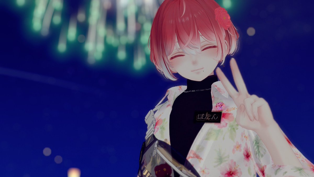 botan_fleupr's tweet photo. とても綺麗な花火でしたね🎆
素敵な夏の思い出になりました✨
また一緒にデート、行きましょうね…？ https://t.co/nxVQhEGP3w