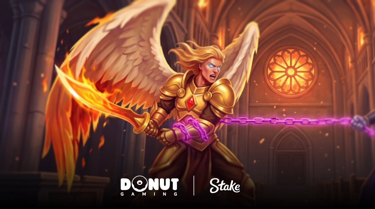 donut_slot's tweet photo. Archangel, LIVE NOW! 🗡️ 

🎁 RT + Stake ID

We’ll tip 3 people $50 to try the game out later today! ❤️ https://t.co/AM4RYvZ86I