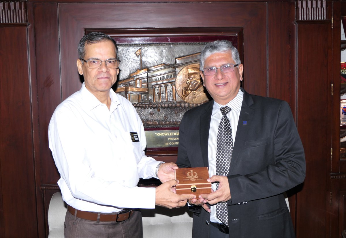 ndc_mod's tweet photo. VAdm Biswajit Dasgupta(Retd) National Maritime Security Coordinator,delivered a talk on the topic ‘India’s Maritime Strategic Vision in the IOR & Building Reliable Regional Partnerships.He accentuated India's interests in #IOR & key aspects of Maritime #Security Vision document. https://t.co/klJKz4BRUU