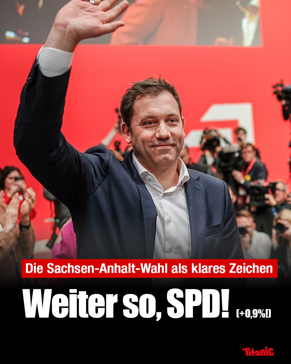 titanic's tweet photo. »So seh’n Sieger aus, schalalalala!“« https://t.co/WRUTgaLtV2