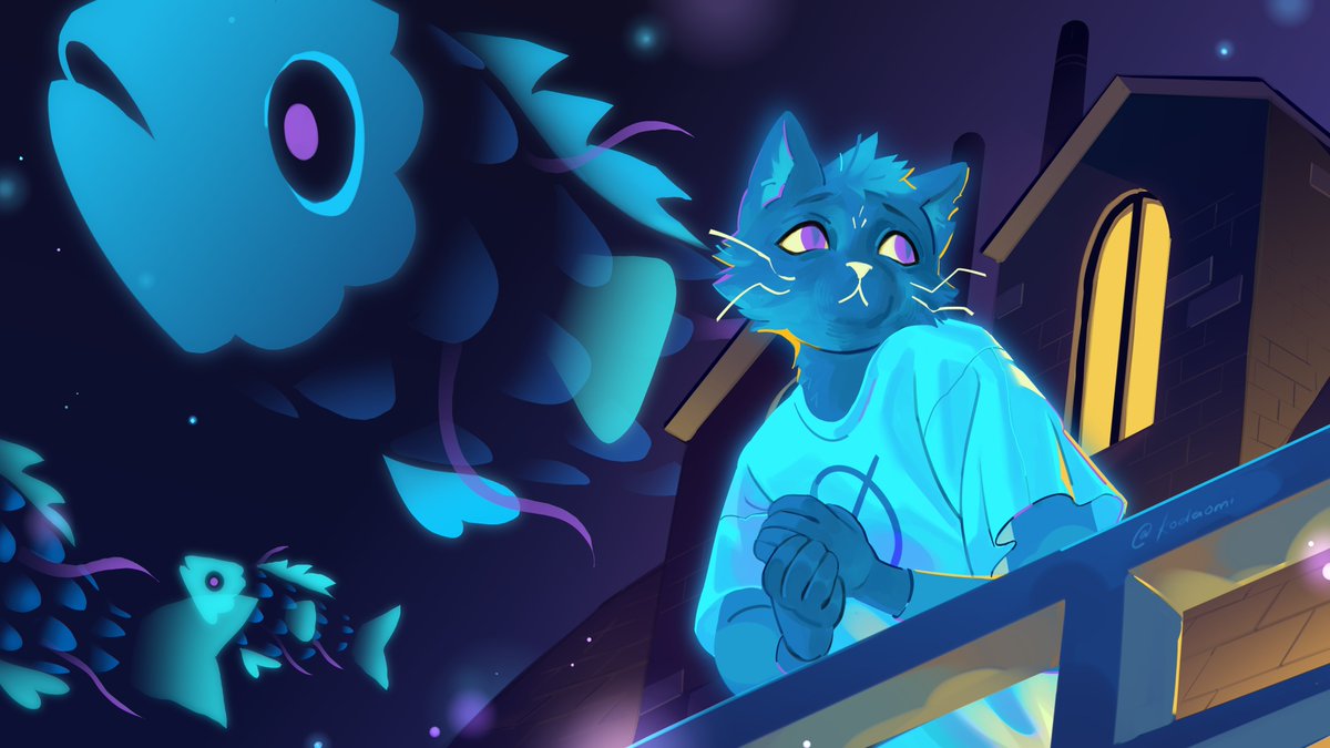 kodaomi's tweet photo. #nightinthewoods #fanart https://t.co/zxUXjKq3zx