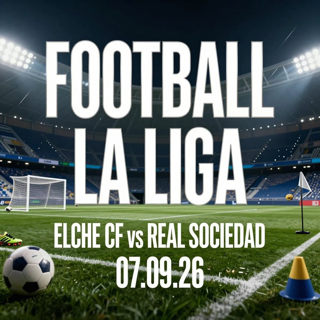 SportsBetVision's tweet photo. ⚽ Elche 🇪🇸 vs Real Sociedad 🇪🇸 | La Liga | 07.09.26

🔥 Elche conceded 9 in 3 games. Sociedad have scored in 3 of 4, but both sides have defensive issues.
📊 Sociedad unbeaten in 8 straight H2H.

🎯 Pick: Under 2.5 Goals
🔮 Score: 1-1

Will this stay under 2.5?

#LaLiga #Elche https://t.co/X4zOBiGp99