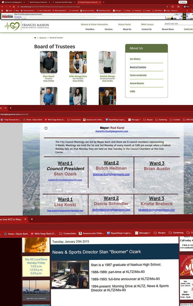 RockyMtEng's tweet photo. Just a thought…. What other past or recent events can you think of that this arrangement could potentially be handy for?  
Use common sense!

This is what AI says about it....

"Ethical Concerns Divided Loyalties: The official must balance city policy with the financial and operational needs of the hospital, raising concerns about favoritism in zoning, tax exemptions, or public health funding.
Information and Media Control: Directing the local news outlet while holding immense local political and institutional power creates a profound conflict with independent journalism, potentially suppressing critical reporting on the city or the hospital.
Public Trust: Concentrating legislative power, healthcare administration, and local media influence in one individual breaches the standard of conduct expected of public servants."