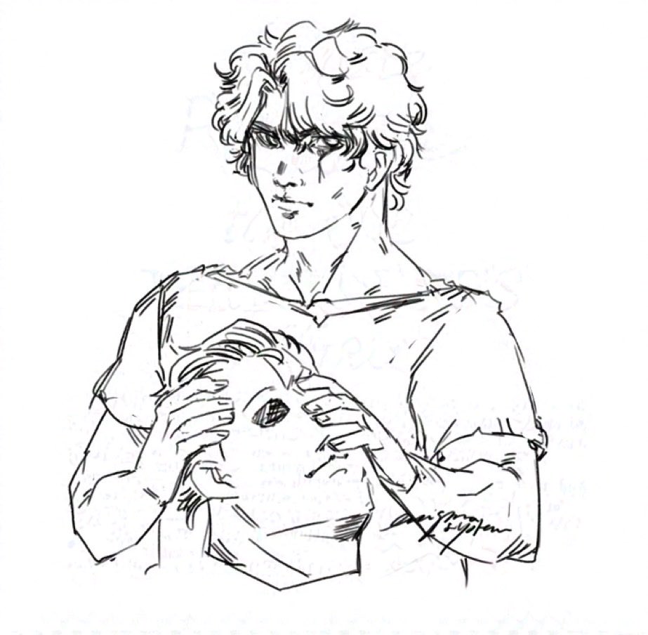 enigma_system's tweet photo. Funny to me that people are only now realizing that it is intended for him to be handsome<33 https://t.co/6nGn9aatCu